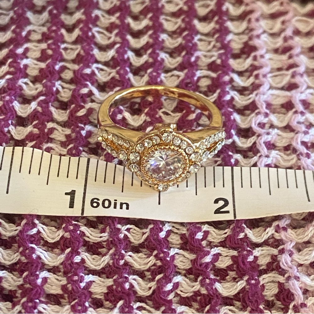 New! Rose Gold Diamond Ring - Picture 8 of 8